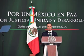 Tổng thống Mexico Enrique Peña Nieto. (Ảnh: Việt Hòa/TTXVN) 