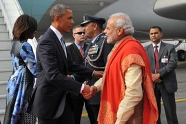 Tổng thống Mỹ Barack Obama bắt đầu chuyến thăm Ấn Độ