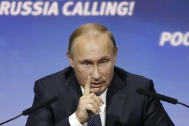 Tổng thống Nga Vladimir Putin. (Nguồn: AFP/TTXVN)