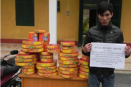 Quảng Ninh bắt giữ vụ vận chuyển 49kg pháo nổ trái phép