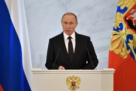 Tổng thống Nga Vladimir Putin. (Nguồn: AFP/TTXVN)