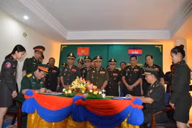 Campuchia khánh thành trụ sở Viện lịch sử quân sự do Việt Nam viện trợ