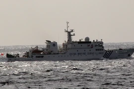 Tàu hải giám Trung Quốc. (Nguồn: AFP/TTXVN)