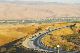 Thung lũng Jordan, khu vực Israel có ý định sáp nhập. (Ảnh: Reuters/TTXVN)