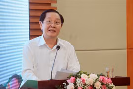 Bộ trưởng Bộ Nội vụ Lê Vĩnh Tân. (Ảnh: An Đăng/TTXVN)