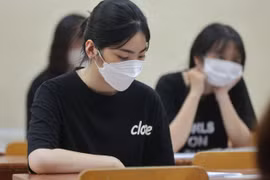 Thí sinh dự thi tốt nghiệp trung học phổ thông năm 2022. (Ảnh minh họa: Hoài Nam/Vietnam+)