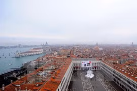 Quảng trường San Marco ở thành phố Venice. (Nguồn: THX-TTXVN)