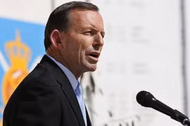 Thủ tướng Australia Tony Abbott. (Nguồn: AP)