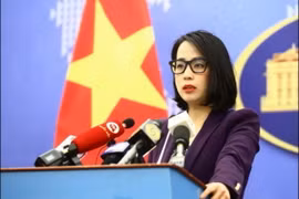 Người Phát ngôn Bộ Ngoại giao Phạm Thu Hằng. (Ảnh: TTXVN phát)