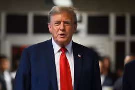 Cựu Tổng thống Mỹ Donald Trump. (Ảnh: AFP/TTXVN)