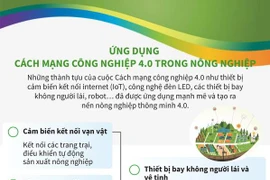 [Infographics] Ứng dụng Cách mạng công nghiệp 4.0 trong nông nghiệp