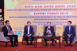 Các chuyên gia chia sẻ thông tin tại Diễn đàn. (Ảnh: Xuân Anh/TTXVN)