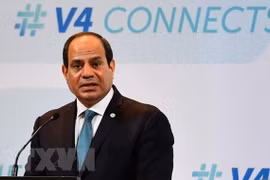 Tổng thống Ai Cập Abdel Fattah El-Sisi. (Nguồn: AFP/TTXVN)