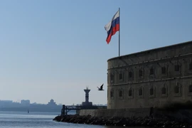 Pháo đài Konstantinov là một trong những công trình quân sự lâu đời nhất còn sót lại ở Sevastopol và là một trong những biểu tượng chính của thành phố của thành phố này. (Ảnh: Trần Hiếu/TTXVN)