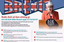 [Infographics] Nước Anh sẽ làm gì cho tới thời điểm Brexit ngày 31/10?