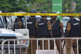 Lực lượng an ninh tại Burkina Faso. (Nguồn: France 24)