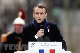 Tổng thống Pháp Emmanuel Macron. (Nguồn: AFP/TTXVN)