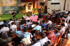 Quang cảnh buổi hội thảo. (Ảnh: Huỳnh Sử/TTXVN)