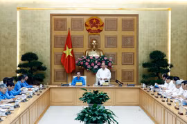 Thủ tướng Nguyễn Xuân Phúc phát biểu. (Ảnh: Thống Nhất/TTXVN)