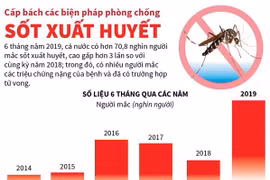 [Infographics] Cấp bách các biện pháp phòng chống sốt xuất huyết