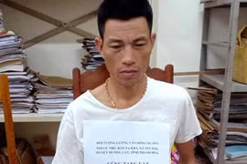Đối tượng Lương Văn Hồng. (Ảnh: Nguyễn Nam/TTXVN)