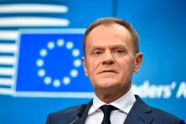 Chủ tịch Hội đồng châu Âu Donald Tusk. (Nguồn: Getty Images)