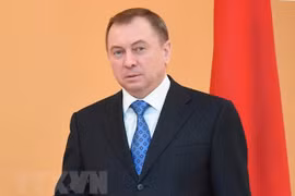 Ngoại trưởng Belarus Vladimir Mackei . (Nguồn: AFP/TTXVN)