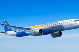 Máy bay E190-E2 do Embraer sản xuất. (Nguồn: www.aereo.jor.br)
