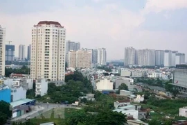 Một khu đô thị ở Thành phố Hồ Chí Minh. (Ảnh: Anh Tuấn/TTXVN)