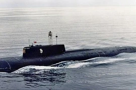 Tàu ngầm Kursk của Nga. (Ảnh: AP)