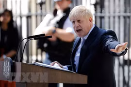 Thủ tướng Anh Boris Johnson. (Nguồn: AFP/TTXVN)