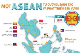 [Infographics] Một ASEAN tự cường, sáng tạo và phát triển bền vững