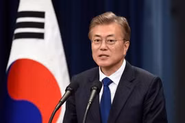 Tổng thống Hàn Quốc Moon Jae-in. (Nguồn: Getty Images)