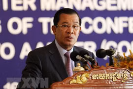 Thủ tướng Campuchia Hun Sen. (Nguồn: THX/TTXVN)