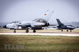 Máy bay chiến đấu của Đức tại căn cứ không quân Incirlik. (Nguồn: EPA/TTXVN)