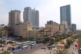 Một góc Thành phố Hồ Chí Minh. (Ảnh: Thanh Vũ/TTXVN)