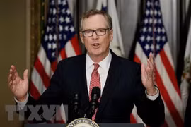 Đại diện Thương mại Mỹ Robert Lighthizer. (Nguồn: Reuters/TTXVN)