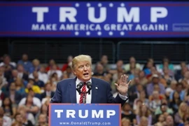 Ứng viên tranh cử Tổng thống của đảng Cộng hòa Donald Trump. (Nguồn: AFP/TTXVN)