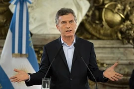 Tổng thống Argentina Mauricio Macri. (Nguồn: THX/TTXVN)