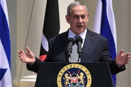 Thủ tướng Israel Benjamin Netanyahu. (Nguồn: AFP/TTXVN)