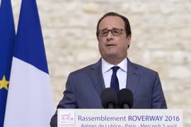 Tổng thống Pháp Francois Hollande. (Nguồn: EPA/TTXVN)