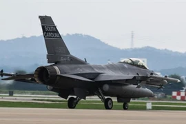 Máy bay F-16 của Mỹ. (Nguồn: US Air Force/TTXVN) 