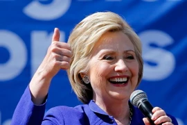 Ứng cử viên đảng Dân chủ, cựu Ngoại trưởng Mỹ Hillary Clinton
