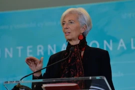 Tổng Giám đốc Quỹ Tiền tệ Quốc tế Christine Lagarde. (Nguồn: AFP/TTXVN)
