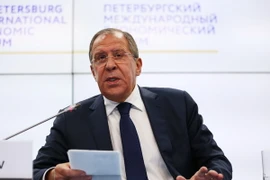 Ngoại trưởng Nga Sergei Lavrov. (Nguồn: THX/TTXVN)