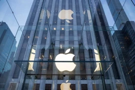 Một cửa hàng của Apple ở New York, Mỹ. (Nguồn: AFP/TTXVN)
