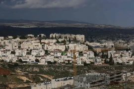 Toàn cảnh khu định cư Do Thái Pisgat Zeev ở đông Jerusalem. (Nguồn: AFP/TTXVN)