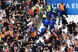 Hiện trường vụ ẩu đả. (Nguồn: theguardian.com)