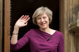 Bộ trưởng Tư pháp Anh Theresa May tại thủ đô London ngày 7/7. (Nguồn: EPA/TTXVN) 
