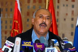 Cựu Tổng thống Yemen Ali Abdullah Saleh. (Nguồn: theaustralian.com.au)